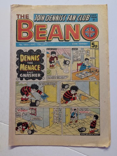 Beano comic 1830 august - no,