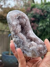 Pink Amethyst Double Druzy