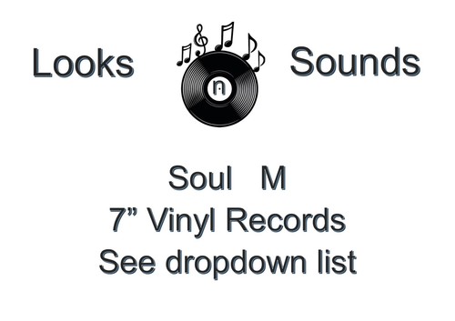 Soul vinyls various - 7",