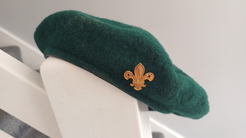 Vintage wool green scouts - wool,