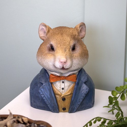 Gentleman mouse bust - gentleman,