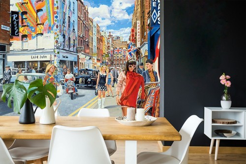Carnaby street b468 - 3d,