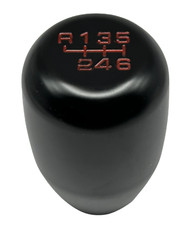 black red gear shift knob for