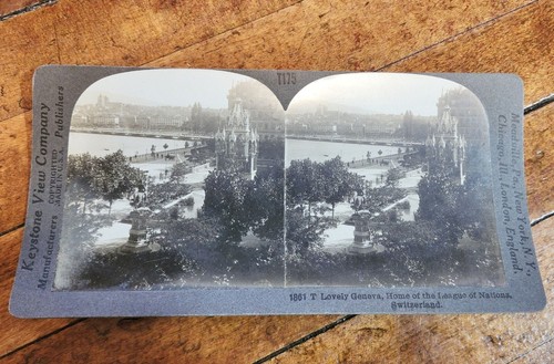 Antique keystone view company - keystone,