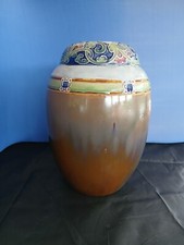 FINE LARGE DOULTON LAMBETH ART WARE VASE by Winnie Bowstead