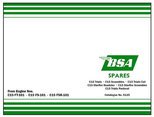 Bsa parts manual - parts,