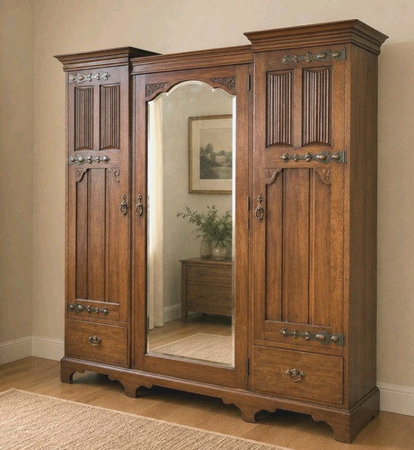 Arts crafts oak combination - &,