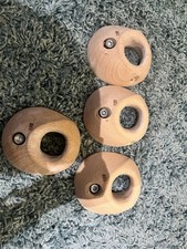 Euroholds Wooden Pocket Rock Climbing Hold Set