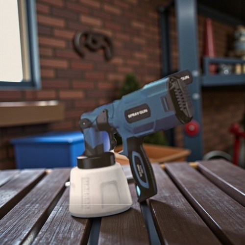 Paint spray gun - paint,