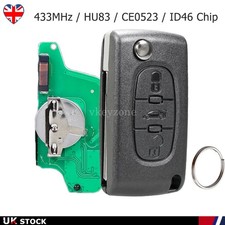 433MHz Remote Flip Key Fob for