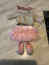 Our Generation Dolls Outfit with Trombone ( Fashion Notes)”Immaculate”