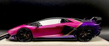 Lamborghini Aventador SVJ in two tone Viola Fineo /Viola Hestia, not BBR MR.