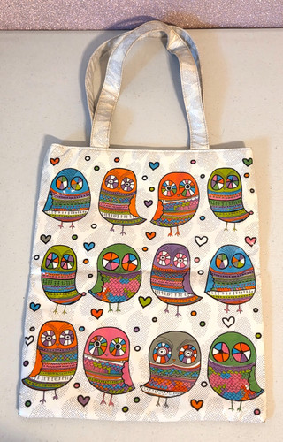 Paperchase colorful owls nylon - colorful,