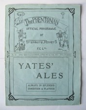 TRANMERE ROVERS v GRIMSBY TOWN 1924/1925 *VG Condition Football Programme*