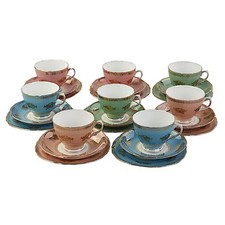 Colclough Harlequin, 8 X Trios