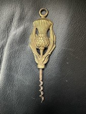 Antique Brass Scottish Thistle