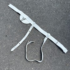 Guards Belt Sword & Slings, British Army Surplus White Leather Uniform Dress