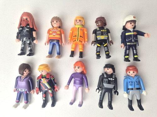 Playmobil used spares figures - used,