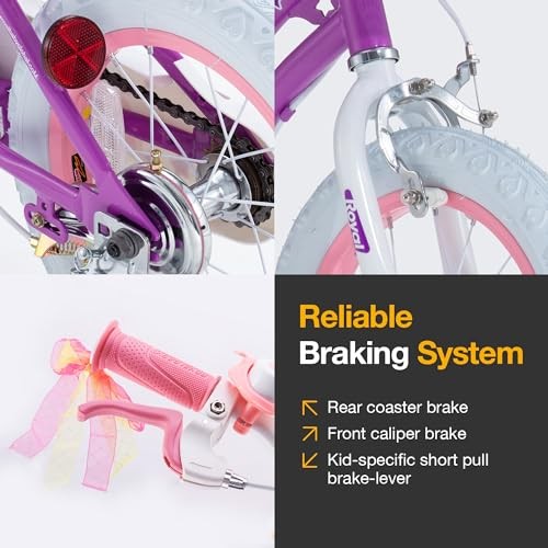 Purple royalbaby girls - -, bike