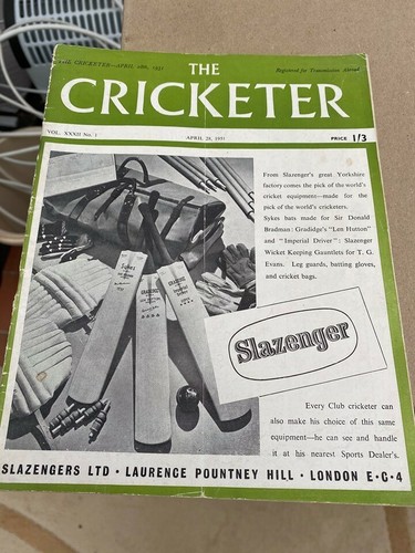 The cricketer magazine - the,
