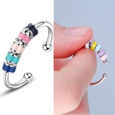 Adjustable Women's Fidget Ring
