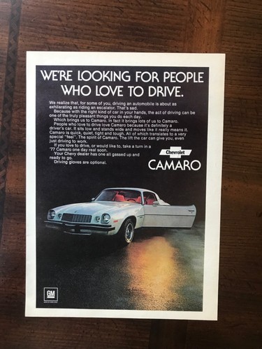 1977 vintage original - , print