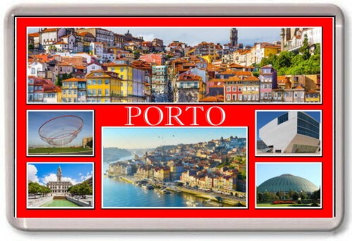 Fridge magnet porto large - fridge,