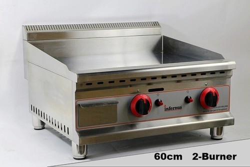 Propane gas griddle 60cm - 60cm/, lpg
