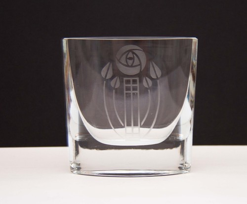 Oval etched glass charles - oval,