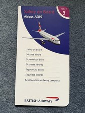 British Airways A319 Safety