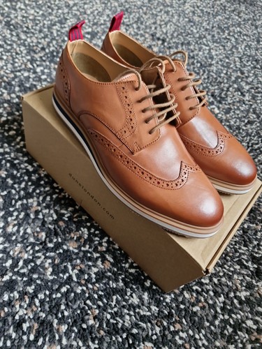 Dune london britle brogue tan - britle,