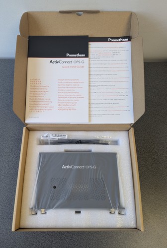 Promethean activconnect ops - activconnect, ops-g