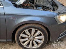 VW Passat Wing Fender Front Right 2013 Saloon 4/5dr B7 PASSAT HIGHLINE LK7X Grey