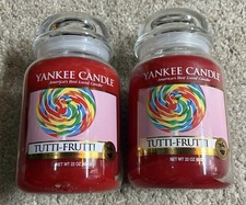 2 22 OZ OUNCE YANKEE CANDLE