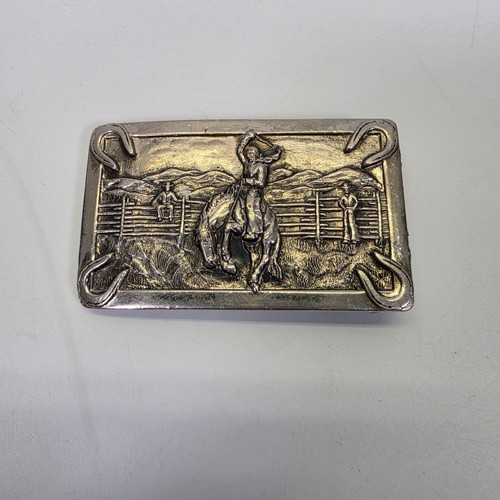 Vintage brass rodeo belt - brass,
