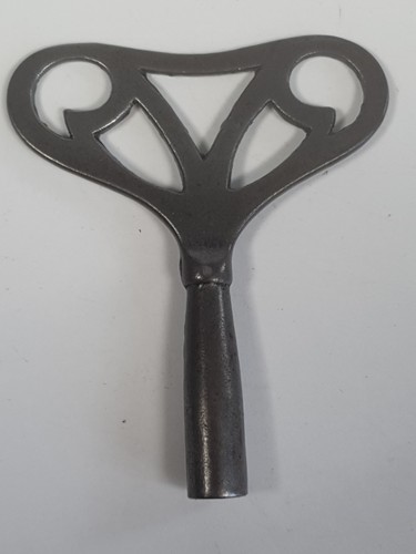 Vintage clock winding key - clock,
