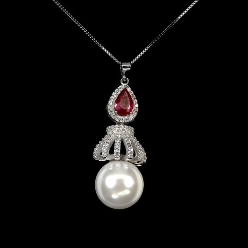 925 sterling silver - silver, necklace