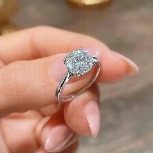 3ct solitaire round cut - 3ct,