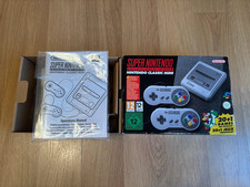 Nintendo SNES Classic Mini Home Console and usb cable  - Tested/Working - Grey