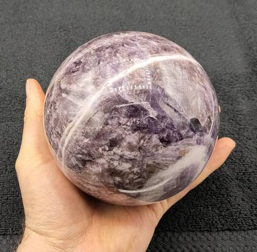 Large amethyst sphere - amethyst, purple