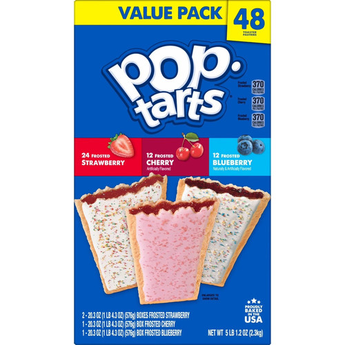 Pop tarts variety pack 48 - pop-tarts, (48