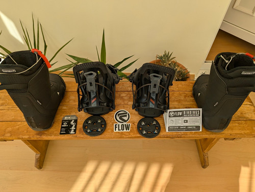 Burton ruler snowboard - , boots