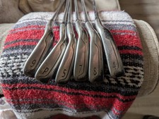 Titleist TMB 718 Irons Missing 6 Iron Rory Shaft Project x 7.0 Stiff Flex