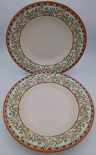 2 X TESCO LEMON TREE LARGE SOUP / PASTA BOWLS  10.5” 