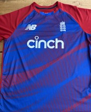 England Cricket Shirt Blue