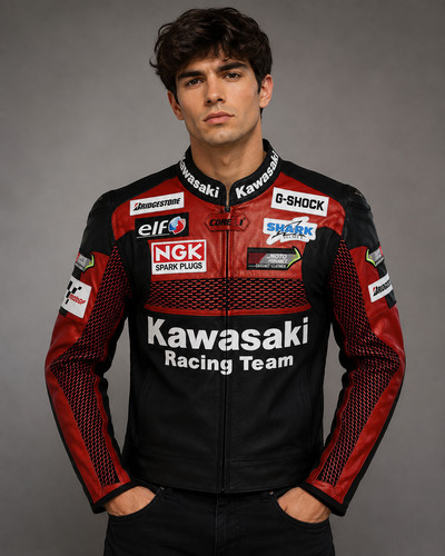Racing two tone red - two, black