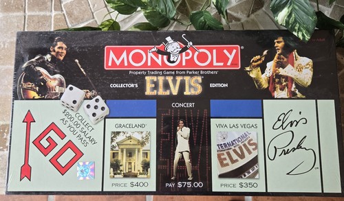 Monopoly elvis 25th - monopoly,
