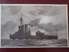 Illustrated postcard featuring