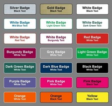 Personalised Engraved Name Badges Custom ID Bar Pub Club Student Staff Work