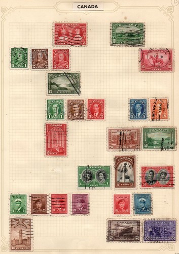Canada album page of - g5, g6